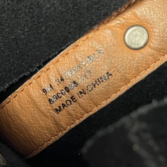 Frye & Co Sarah Shortie Ankle Bootie Boot Black Suede - Picture 9 of 10